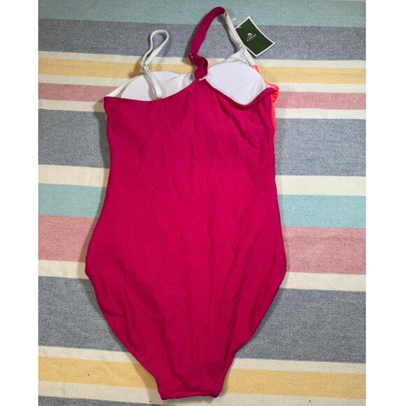 NWT, Eomenie One Shoulder One Piece Bathing Suit Sz Small - Picture 4 of 7